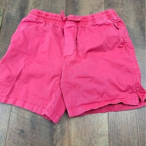 Vineyard Vines Boys Pink Elastic Waist Chino Shorts Size 18